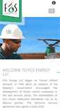 Mobile Screenshot of fosenergy.com